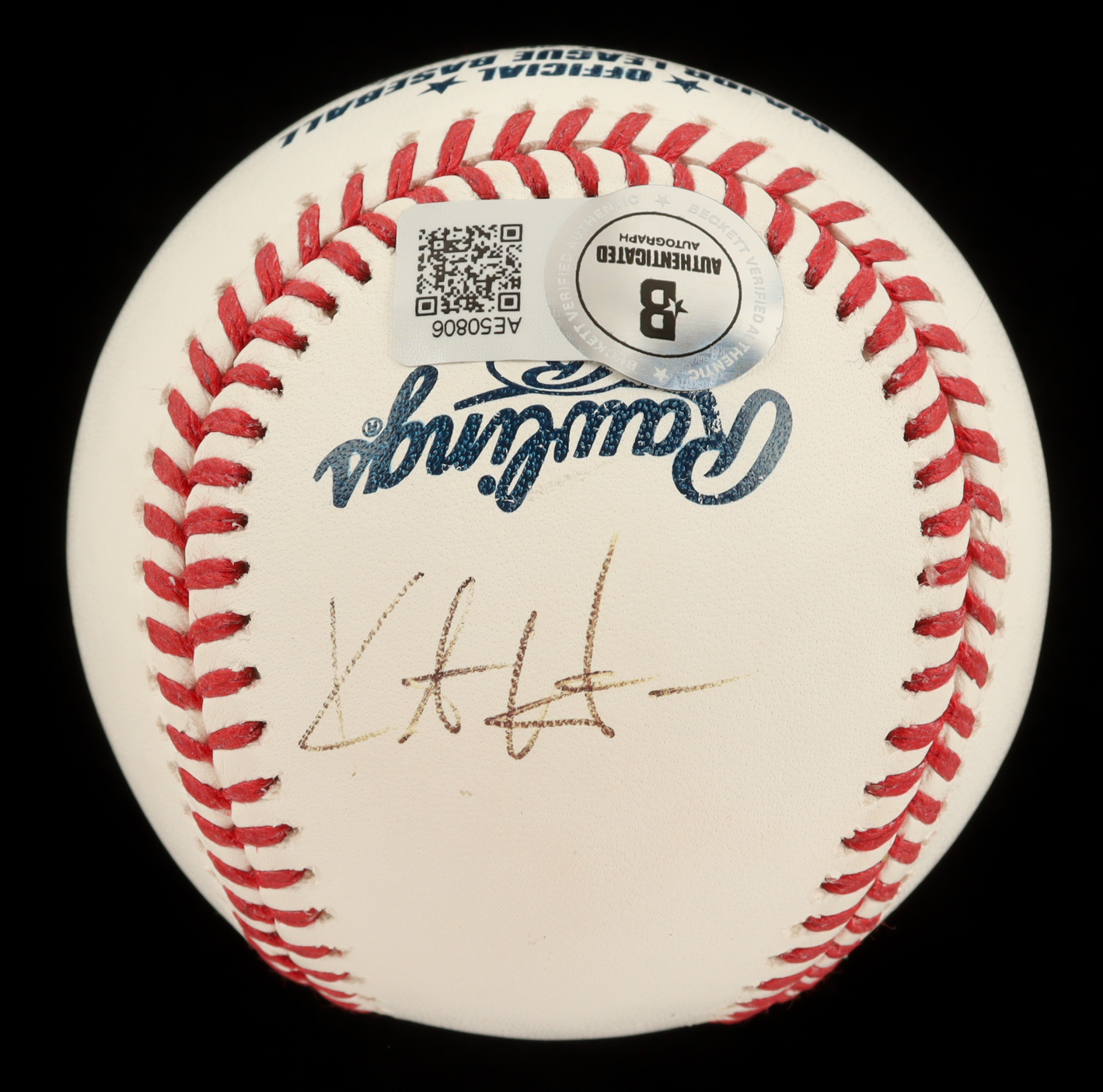 OML Baseball Signed By (4) With Fernando Tatis Jr. & Vladimir Guerrero Jr. (Beckett) at PristineAuction.com OML Baseball Signed By (4) With Fernando Tatis Jr. & Vladimir Guerrero Jr. (Beckett) at PristineAuction.com