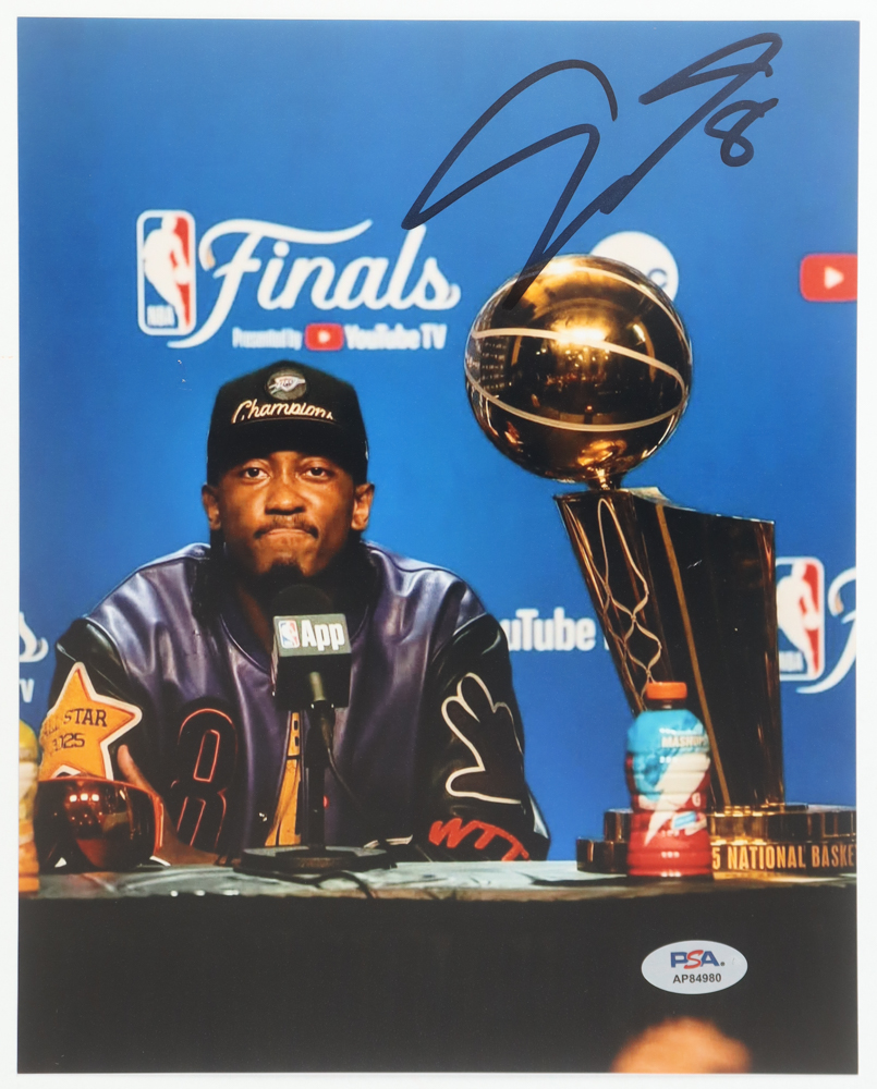 Jalen Williams Signed Thunder 8x10 Photo (PSA) at PristineAuction.com Jalen Williams Signed Thunder 8x10 Photo (PSA) at PristineAuction.com