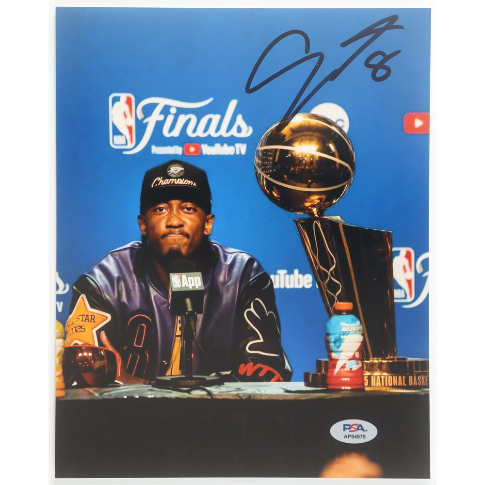 Jalen Williams Signed Thunder 8x10 Photo (PSA) at PristineAuction.com