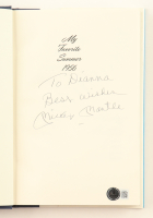 Mickey Mantle Signed "My Favorite Summer 1956" Hardcover Book Inscribed "Best Wishes" (Bekett) at PristineAuction.com