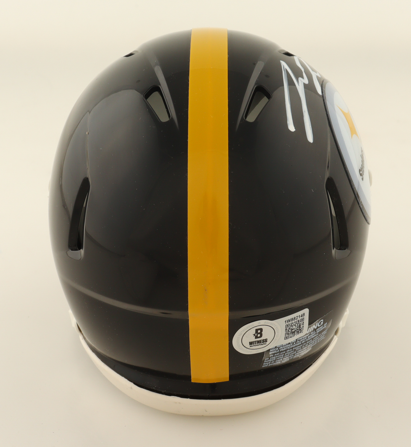 Pat Freiermuth Signed Steelers Speed Mini Helmet (Beckett) at PristineAuction.com Pat Freiermuth Signed Steelers Speed Mini Helmet (Beckett) at PristineAuction.com