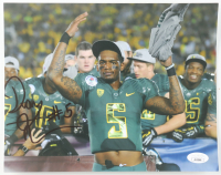 Darron Thomas Signed Oregon Ducks 8x10 Photo (JSA) at PristineAuction.com