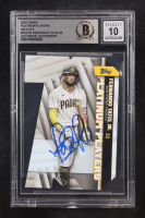 Fernando Tatis Jr. Signed 2021 Topps Platinum Players Die Cuts #PDC50 (BGS | Auto 10) at PristineAuction.com