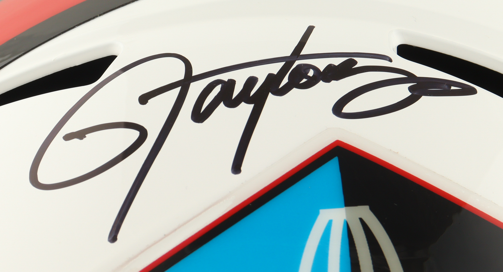 Lawrence Taylor Signed Hall Of Fame Logo Full-Size Helmet (Beckett) at PristineAuction.com Lawrence Taylor Signed Hall Of Fame Logo Full-Size Helmet (Beckett) at PristineAuction.com