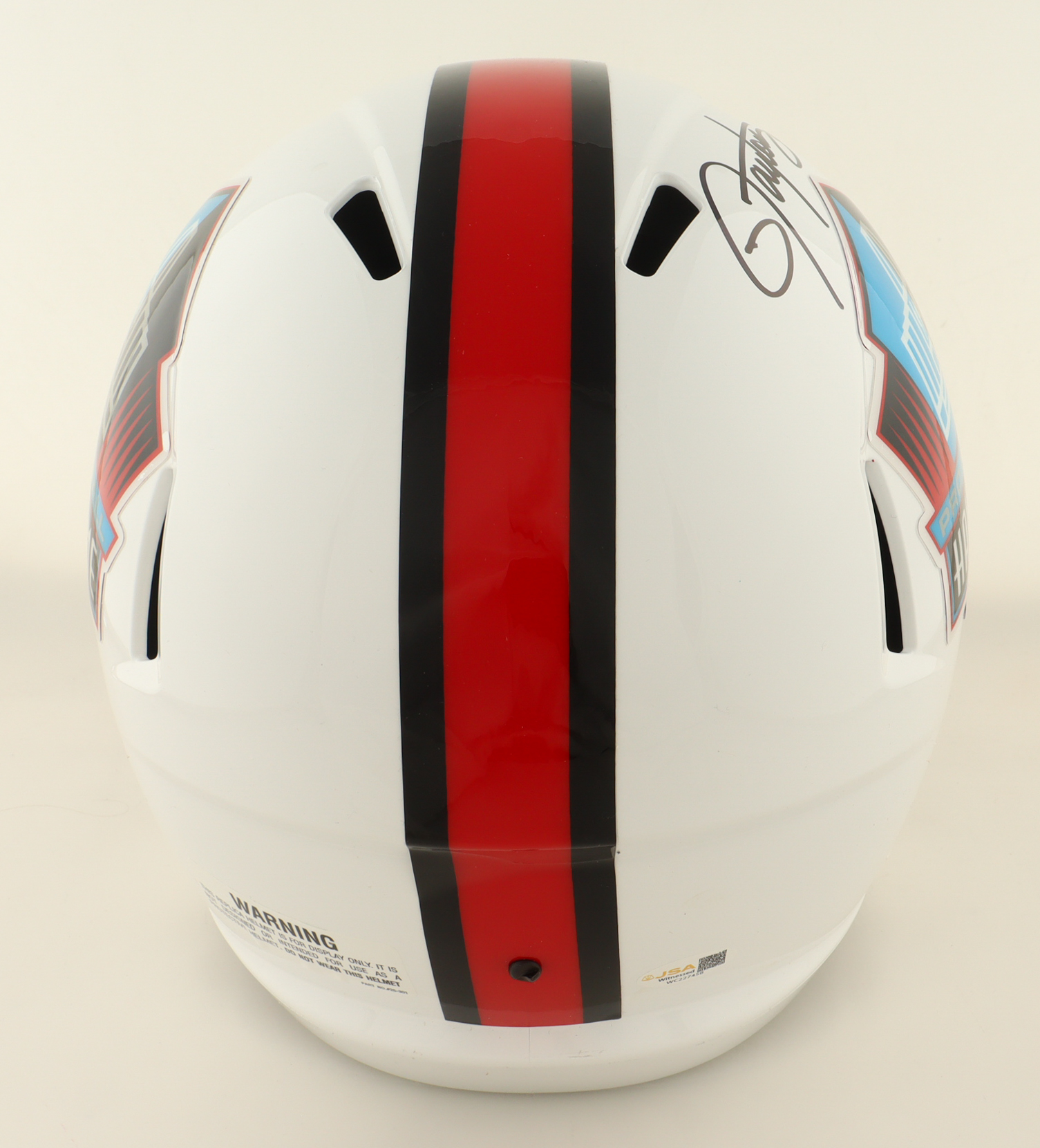 Lawrence Taylor Signed Hall Of Fame Logo Full-Size Helmet (Beckett) at PristineAuction.com Lawrence Taylor Signed Hall Of Fame Logo Full-Size Helmet (Beckett) at PristineAuction.com