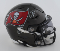 Chris Godwin Signed Buccaneers Mid-Size Speed Helmet with Visor (JSA) at PristineAuction.com