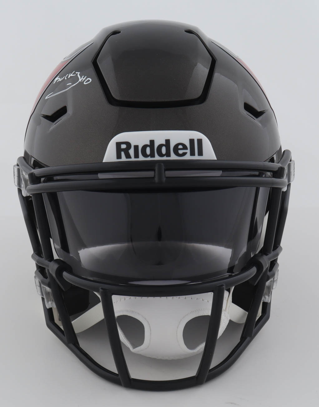 Bucky Irving Signed Buccaneers Mid-Size Speed Helmet with Visor (JSA) at PristineAuction.com Bucky Irving Signed Buccaneers Mid-Size Speed Helmet with Visor (JSA) at PristineAuction.com