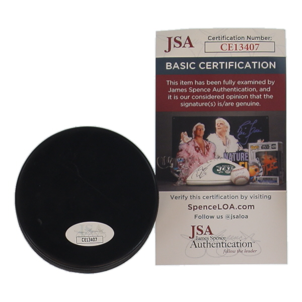 Marco Rossi Signed Wild Logo Hockey Puck (JSA) at PristineAuction.com Marco Rossi Signed Wild Logo Hockey Puck (JSA) at PristineAuction.com