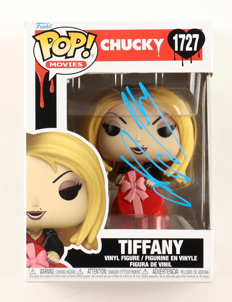 Jennifer Tilly Signed "Chucky" #1727 Tiffany Funko Pop! Vinyl Figure (Beckett) at PristineAuction.com Jennifer Tilly Signed "Chucky" #1727 Tiffany Funko Pop! Vinyl Figure (Beckett) at PristineAuction.com