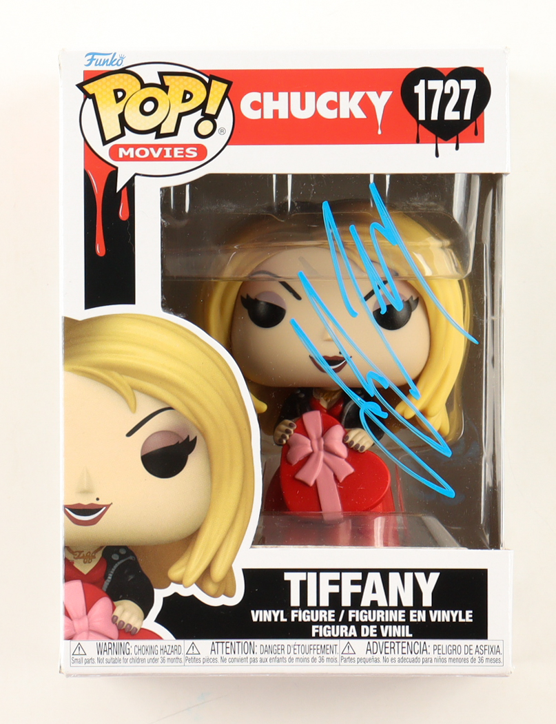 Jennifer Tilly Signed "Chucky" #1727 Tiffany Funko Pop! Vinyl Figure (Beckett) at PristineAuction.com Jennifer Tilly Signed "Chucky" #1727 Tiffany Funko Pop! Vinyl Figure (Beckett) at PristineAuction.com