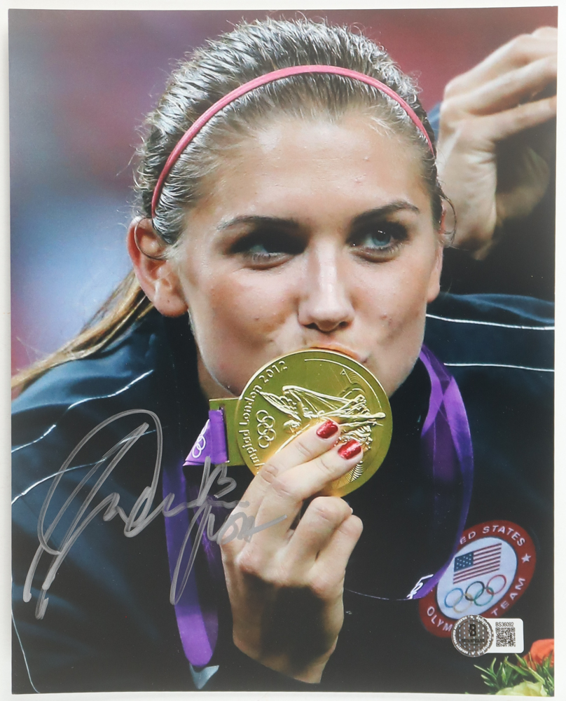Alex Morgan Signed Team USA 8x10 Photo (Beckett) at PristineAuction.com Alex Morgan Signed Team USA 8x10 Photo (Beckett) at PristineAuction.com