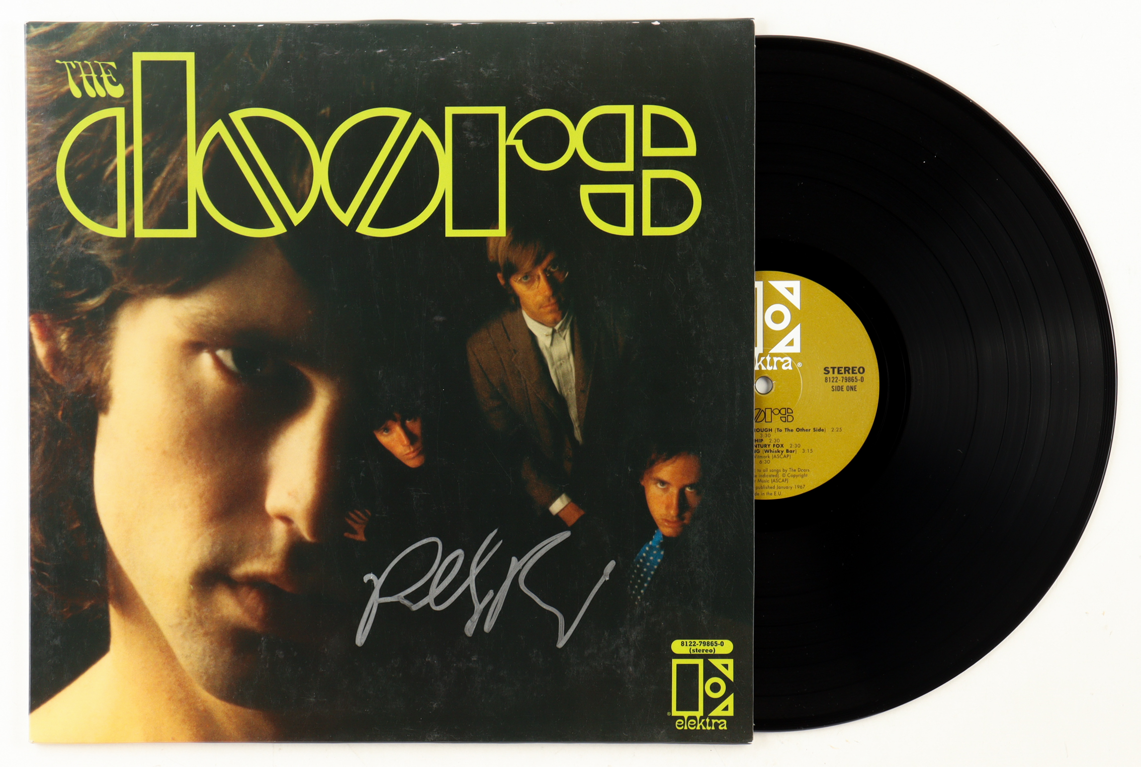 Robby Krieger Signed "The Doors" Vinyl Record Album Cover with Vinyl Record Album (JSA) at PristineAuction.com Robby Krieger Signed "The Doors" Vinyl Record Album Cover with Vinyl Record Album (JSA) at PristineAuction.com