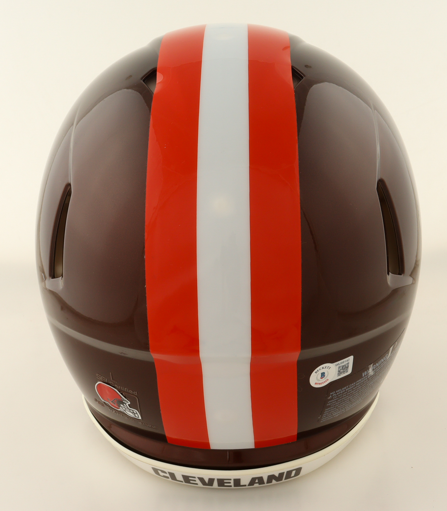 Amari Cooper Signed Browns Full-Size Authentic On-Field Flash Alternate Speed Helmet (Beckett) at PristineAuction.com Amari Cooper Signed Browns Full-Size Authentic On-Field Flash Alternate Speed Helmet (Beckett) at PristineAuction.com