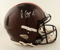 Amari Cooper Signed Browns Full-Size Authentic On-Field Flash Alternate Speed Helmet (Beckett) at PristineAuction.com