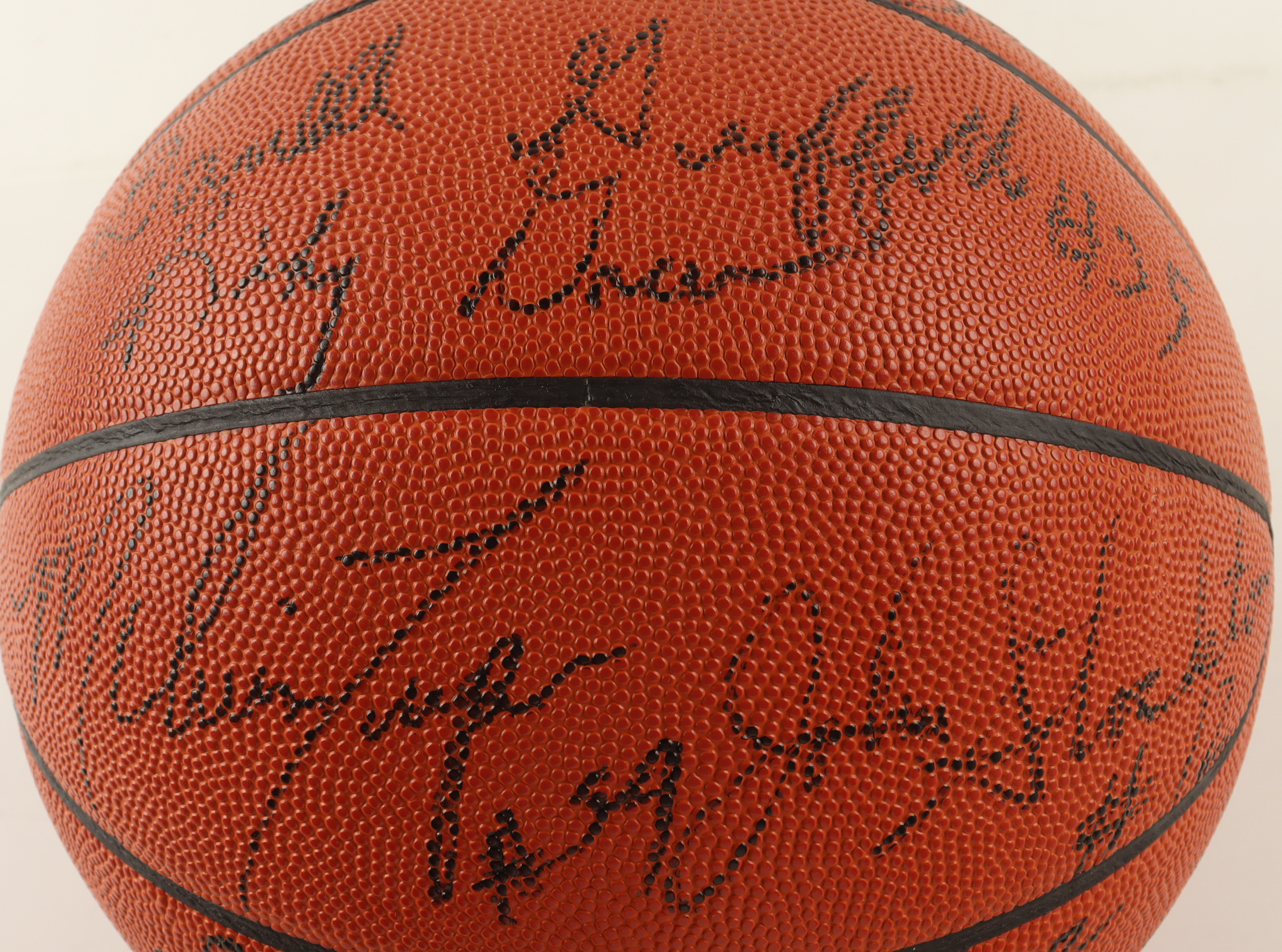 Jazz 1987-88 NBA Basketball Team-Signed By (14) With John Stockton, Karl Malone, Jerry Sloan, Mark Eaton (Beckett) at PristineAuction.com Jazz 1987-88 NBA Basketball Team-Signed By (14) With John Stockton, Karl Malone, Jerry Sloan, Mark Eaton (Beckett) at PristineAuction.com