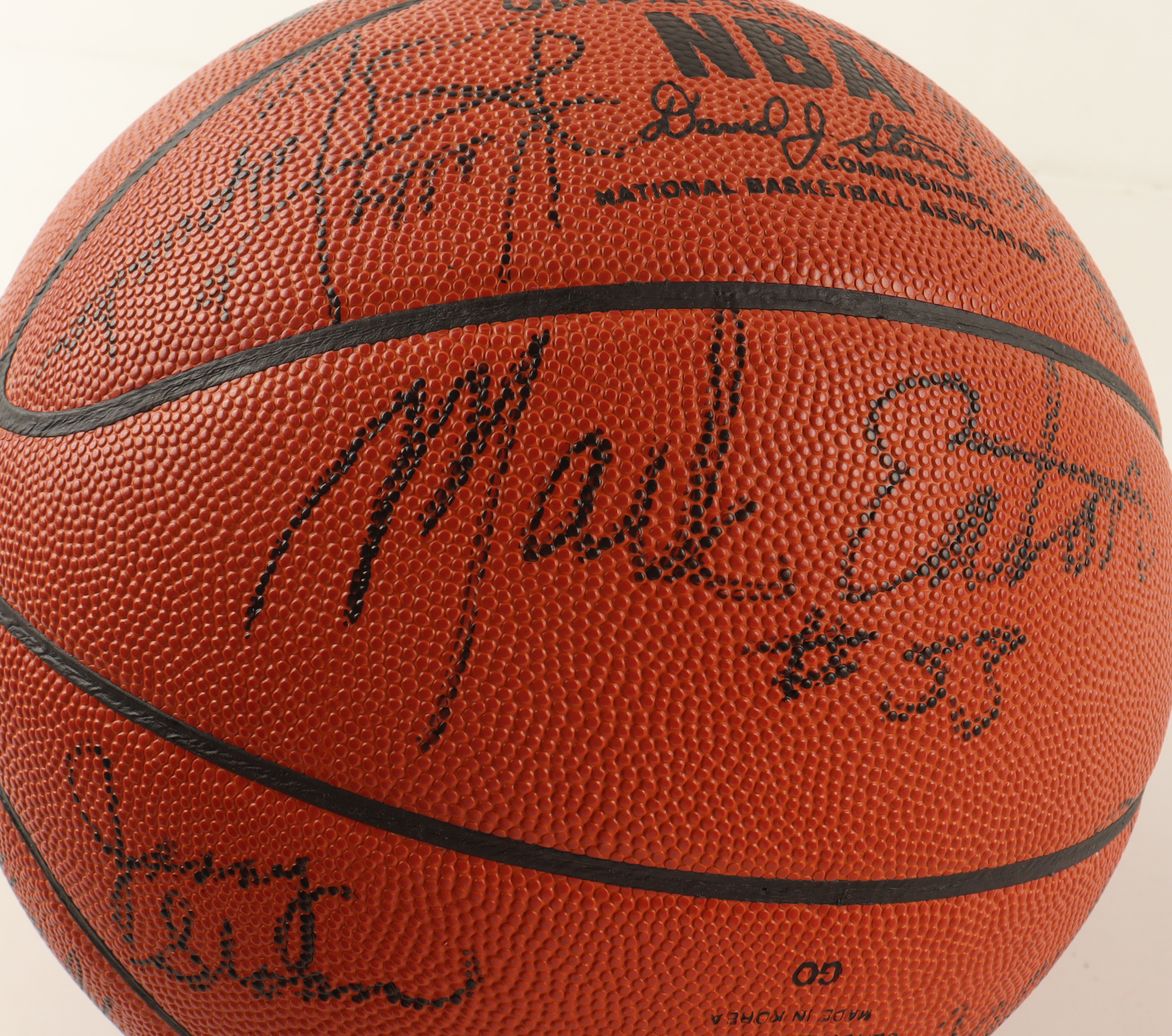 Jazz 1987-88 NBA Basketball Team-Signed By (14) With John Stockton, Karl Malone, Jerry Sloan, Mark Eaton (Beckett) at PristineAuction.com Jazz 1987-88 NBA Basketball Team-Signed By (14) With John Stockton, Karl Malone, Jerry Sloan, Mark Eaton (Beckett) at PristineAuction.com