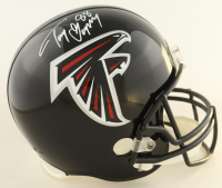 Tony Gonzalez Signed Falcons Full-Size Helmet (JSA) at PristineAuction.com