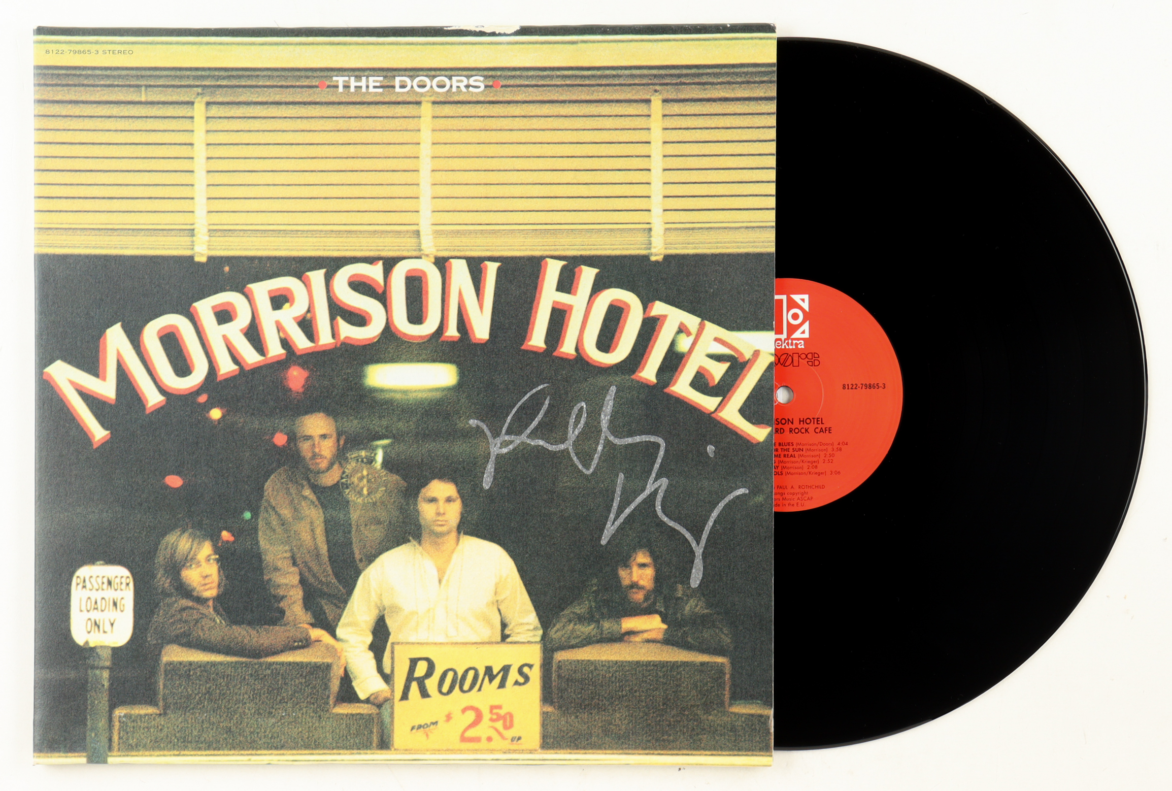 Robby Krieger Signed The Doors "Morrison Hotel" Vinyl Album (JSA) at PristineAuction.com Robby Krieger Signed The Doors "Morrison Hotel" Vinyl Album (JSA) at PristineAuction.com