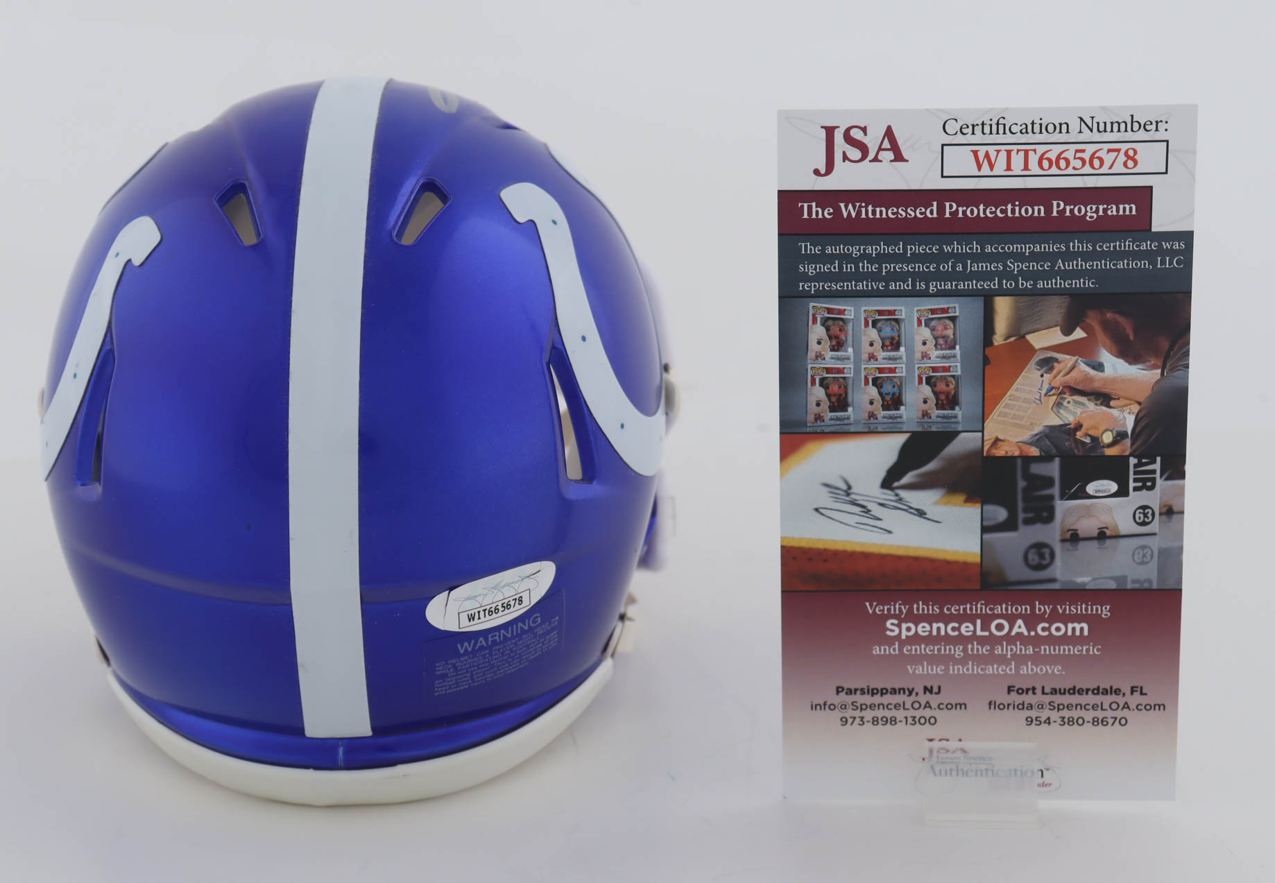 Jonathan Taylor Signed Colts Flash Alternate Speed Mini Helmet (JSA) at PristineAuction.com Jonathan Taylor Signed Colts Flash Alternate Speed Mini Helmet (JSA) at PristineAuction.com