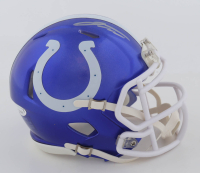 Jonathan Taylor Signed Colts Flash Alternate Speed Mini Helmet (JSA) at PristineAuction.com