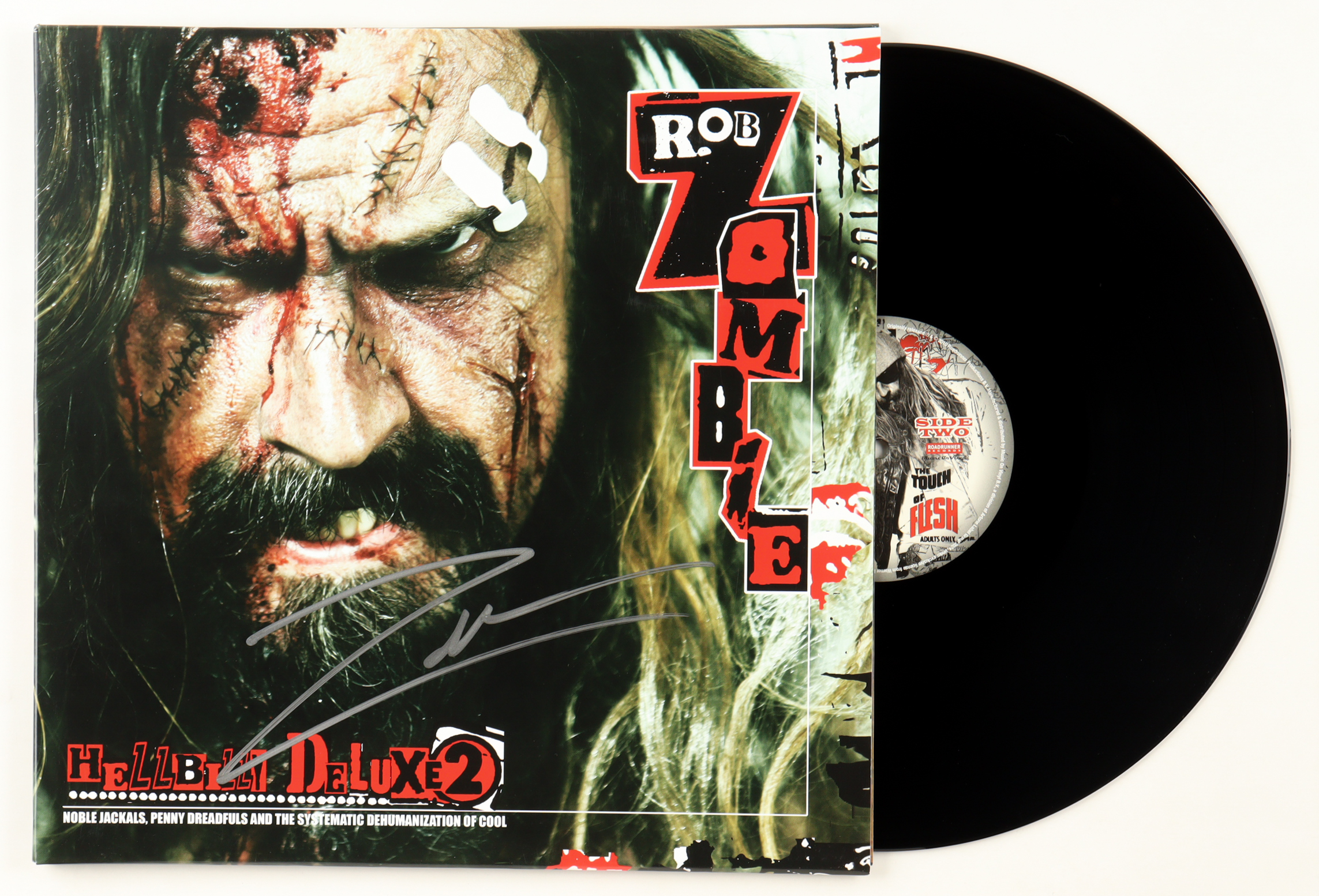Rob Zombie Signed "Hellbilly Deluxe 2" Record Album Cover With Vinyl Record (JSA) at PristineAuction.com Rob Zombie Signed "Hellbilly Deluxe 2" Record Album Cover With Vinyl Record (JSA) at PristineAuction.com