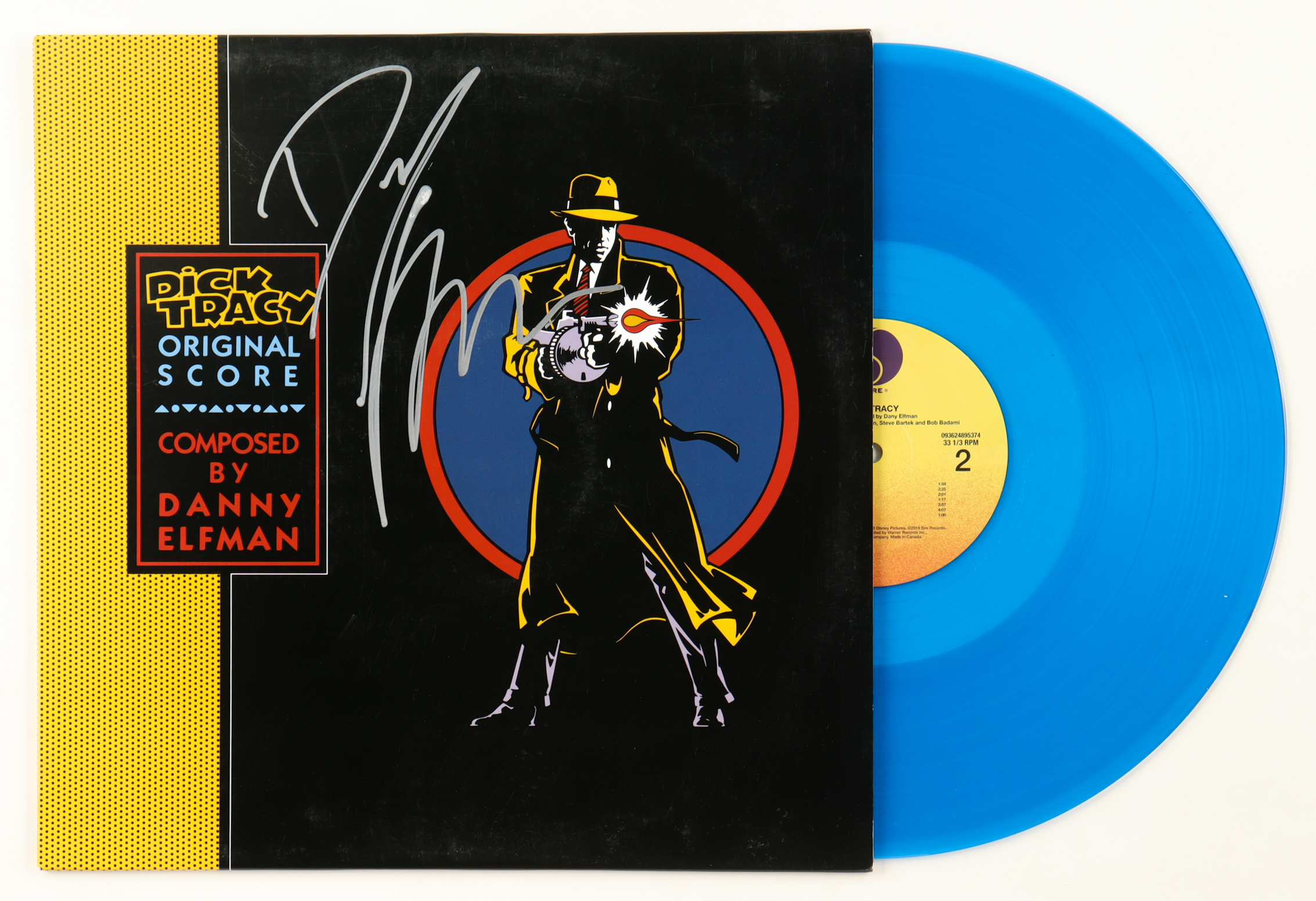 Danny Elfman Signed "Dick Tracy Original Motion Picture Soundtrack" Vinyl Record Album (JSA) at PristineAuction.com Danny Elfman Signed "Dick Tracy Original Motion Picture Soundtrack" Vinyl Record Album (JSA) at PristineAuction.com