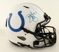 Reggie Wayne Signed Colts Full-Size Authentic On-Field Lunar Eclipse Alternate Speed Helmet (Beckett) at PristineAuction.com