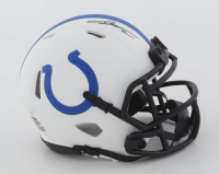 Jonathan Taylor Signed Colts Lunar Eclipse Alternate Speed Mini Helmet (JSA) at PristineAuction.com