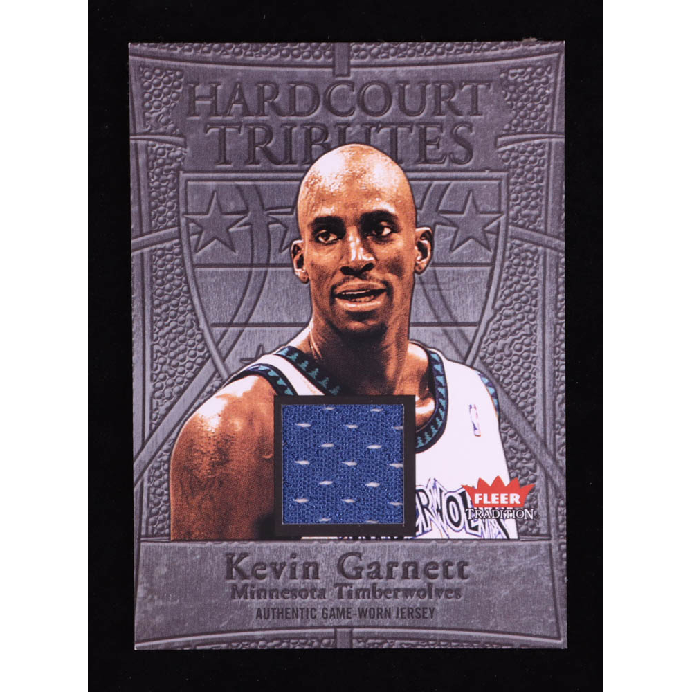 Kevin Garnett 2004-05 Fleer Tradition Hardcourt Tributes Jerseys #14 at PristineAuction.com