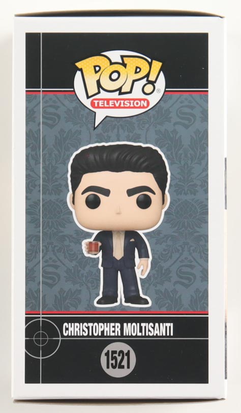 Michael Imperioli Signed "The Sopranos" #1521 Christopher Moltisanti Funko Pop! Vinyl Figure (Beckett) at PristineAuction.com Michael Imperioli Signed "The Sopranos" #1521 Christopher Moltisanti Funko Pop! Vinyl Figure (Beckett) at PristineAuction.com