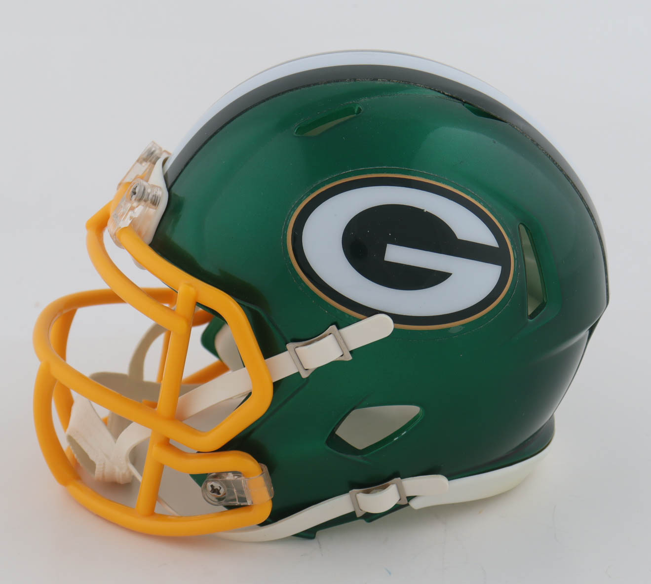 Davante Adams Signed Packers Flash Alternate Speed Mini Helmet (Beckett) at PristineAuction.com Davante Adams Signed Packers Flash Alternate Speed Mini Helmet (Beckett) at PristineAuction.com