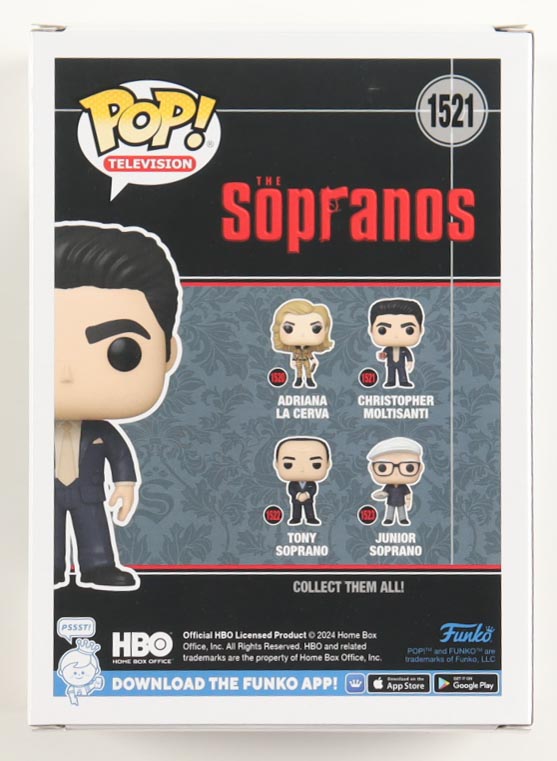 Michael Imperioli Signed "The Sopranos" #1521 Christopher Moltisanti Funko Pop! Vinyl Figure (Beckett) at PristineAuction.com Michael Imperioli Signed "The Sopranos" #1521 Christopher Moltisanti Funko Pop! Vinyl Figure (Beckett) at PristineAuction.com