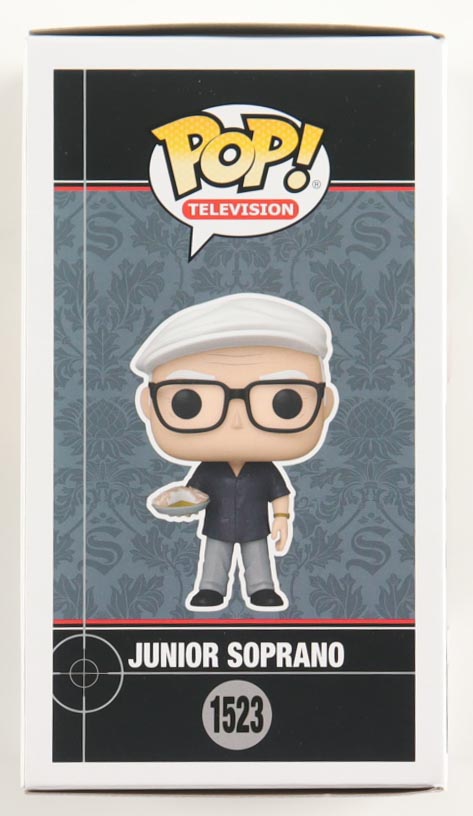 Dominic Chianese Signed "The Sopranos" #1523 Junior Soprano Funko Pop! Vinyl Figure (Beckett) at PristineAuction.com Dominic Chianese Signed "The Sopranos" #1523 Junior Soprano Funko Pop! Vinyl Figure (Beckett) at PristineAuction.com
