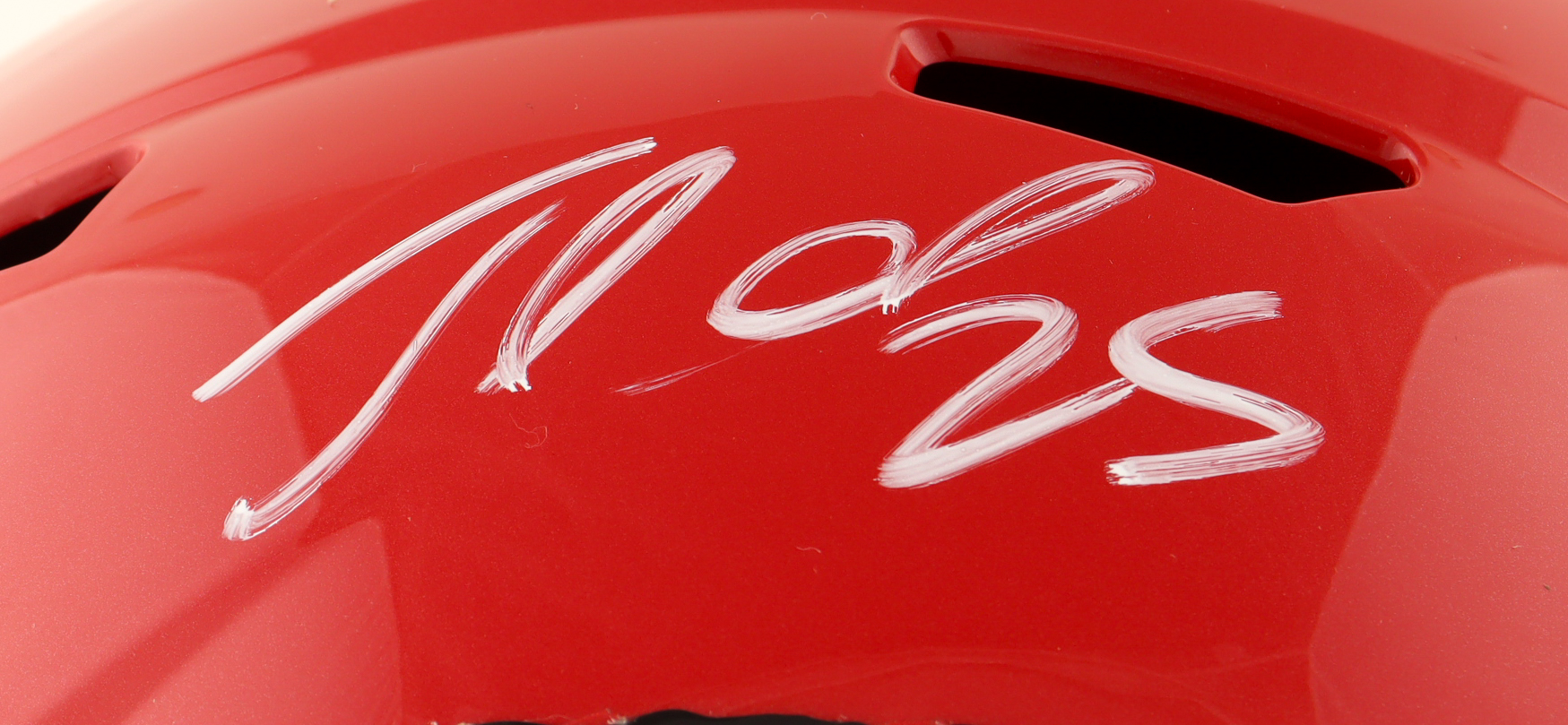 Jamaal Charles Signed Chiefs Full-Size Speed Helmet (JSA) at PristineAuction.com Jamaal Charles Signed Chiefs Full-Size Speed Helmet (JSA) at PristineAuction.com