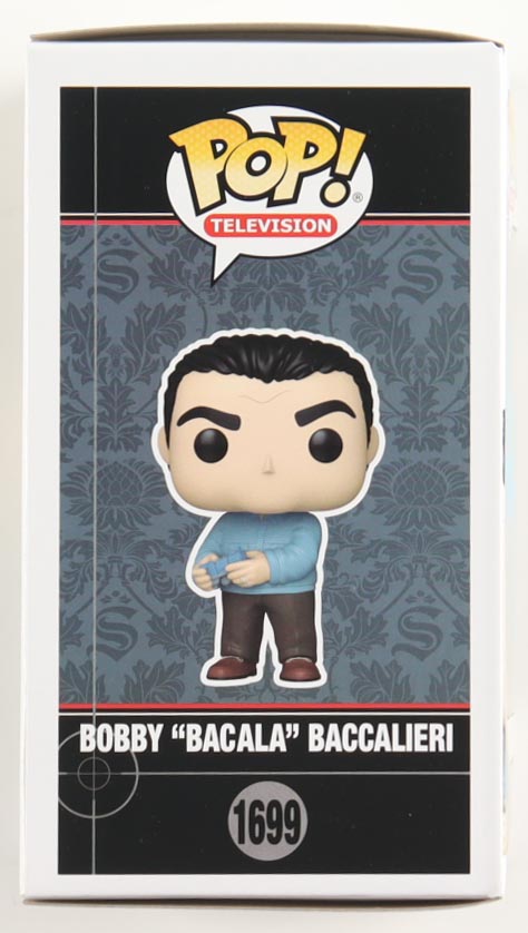 Steve Schirripa Signed "The Sopranos" #1699 Bobby "Bacala" Bacalieri Funko Pop! Vinyl Figure (Beckett) at PristineAuction.com Steve Schirripa Signed "The Sopranos" #1699 Bobby "Bacala" Bacalieri Funko Pop! Vinyl Figure (Beckett) at PristineAuction.com