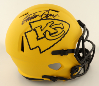 Christian Okoye Signed Chiefs Full-Size Rave Alternate Speed Helmet (JSA) at PristineAuction.com