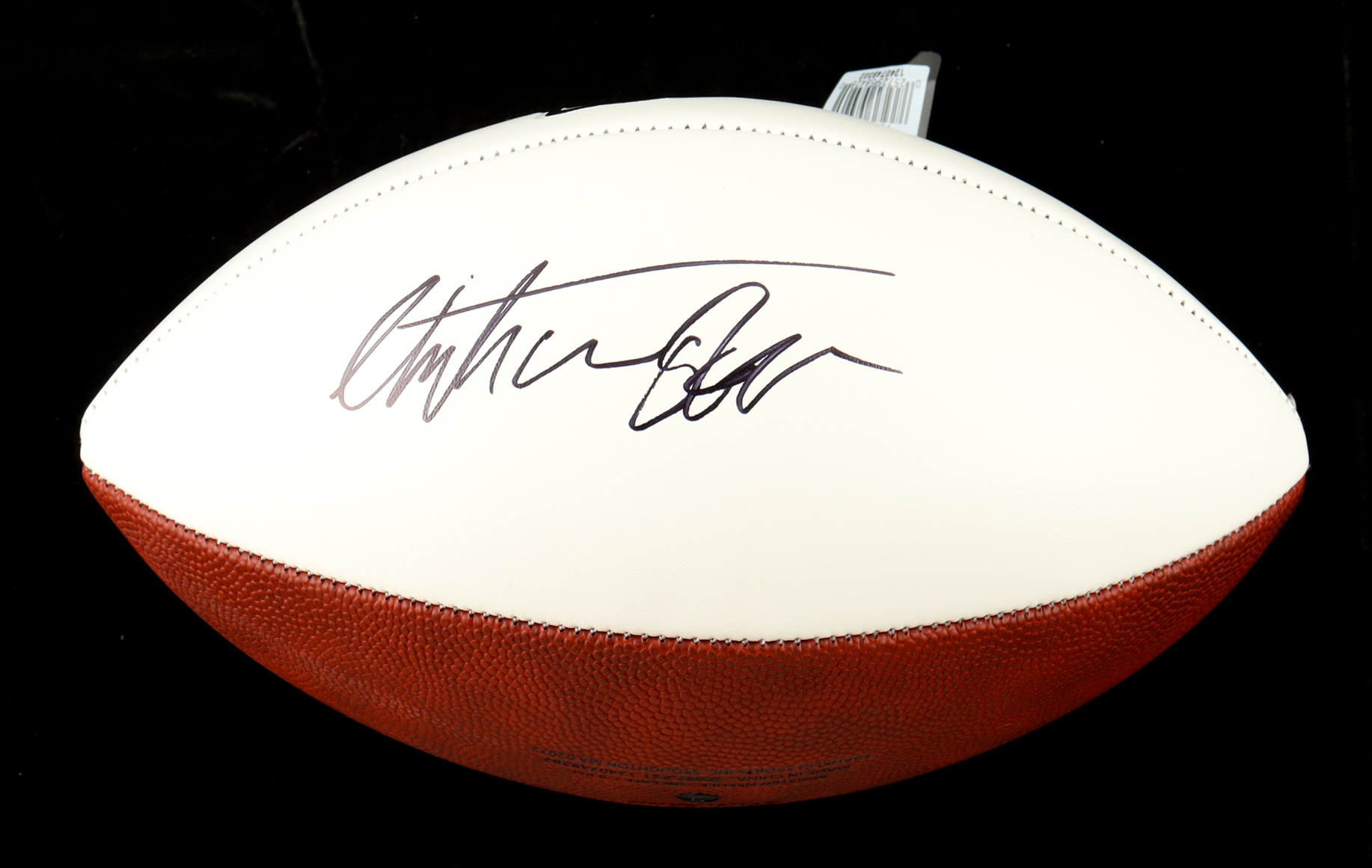 Christian Okoye Signed Chiefs Logo Football (JSA) at PristineAuction.com Christian Okoye Signed Chiefs Logo Football (JSA) at PristineAuction.com