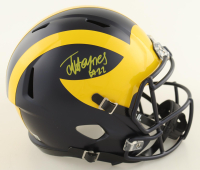 Justice Haynes Signed Michigan Wolverines Full-Size Speed Helmet (Beckett) at PristineAuction.com