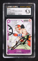 Jacob Romero Signed 2024 Usopp One Piece Card Game Emperors in New World C #OP09-063 (CGC 9.5 | Autograph Graded CGC 9) at PristineAuction.com