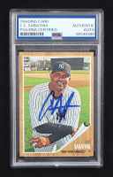 CC Sabathia Signed 2011 Topps Heritage #48 (PSA) at PristineAuction.com