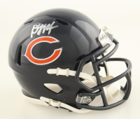 D.J. Moore Signed Bears Speed Mini Helmet (Beckett) at PristineAuction.com
