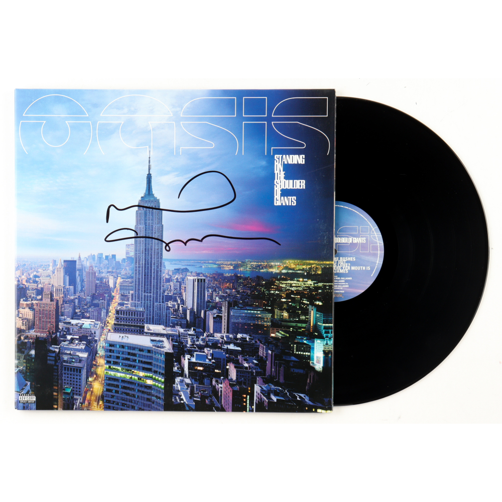 Noel Gallagher Signed Oasis 
