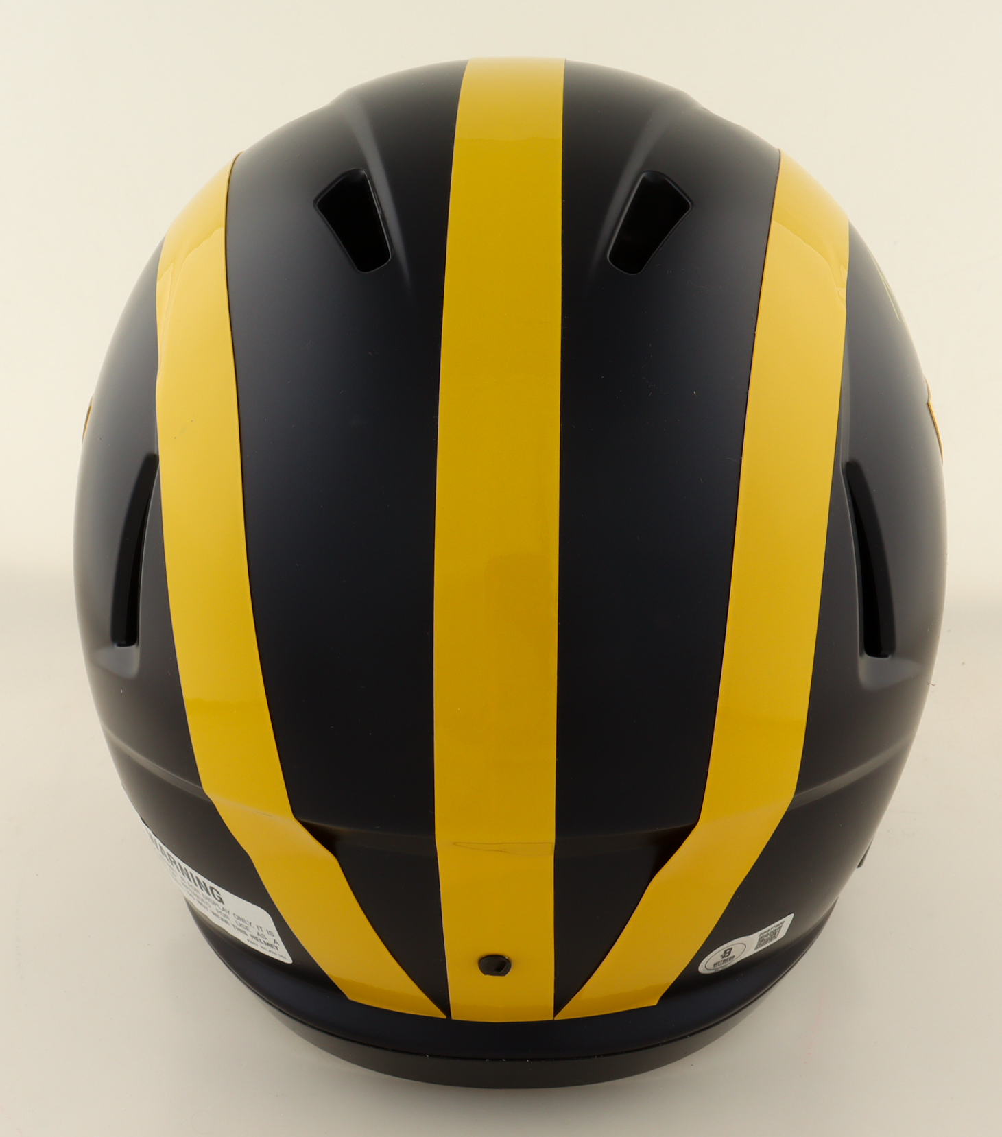 Justice Haynes Signed Michigan Wolverines Full-Size Speed Helmet (Beckett) at PristineAuction.com Justice Haynes Signed Michigan Wolverines Full-Size Speed Helmet (Beckett) at PristineAuction.com