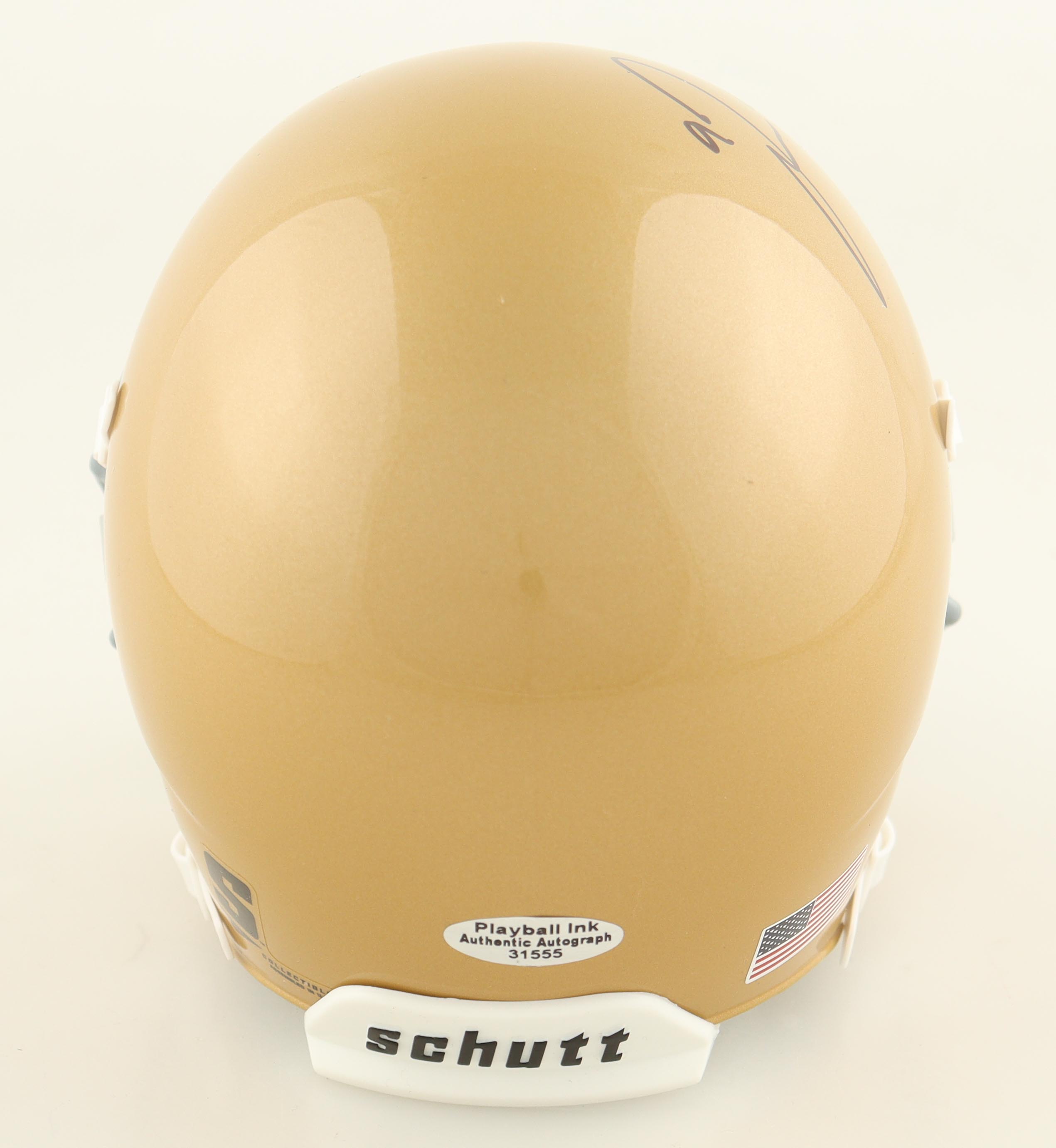 Jaylon Smith Signed Notre Dame Fighting Irish Mini Helmet (Playball) at PristineAuction.com Jaylon Smith Signed Notre Dame Fighting Irish Mini Helmet (Playball) at PristineAuction.com