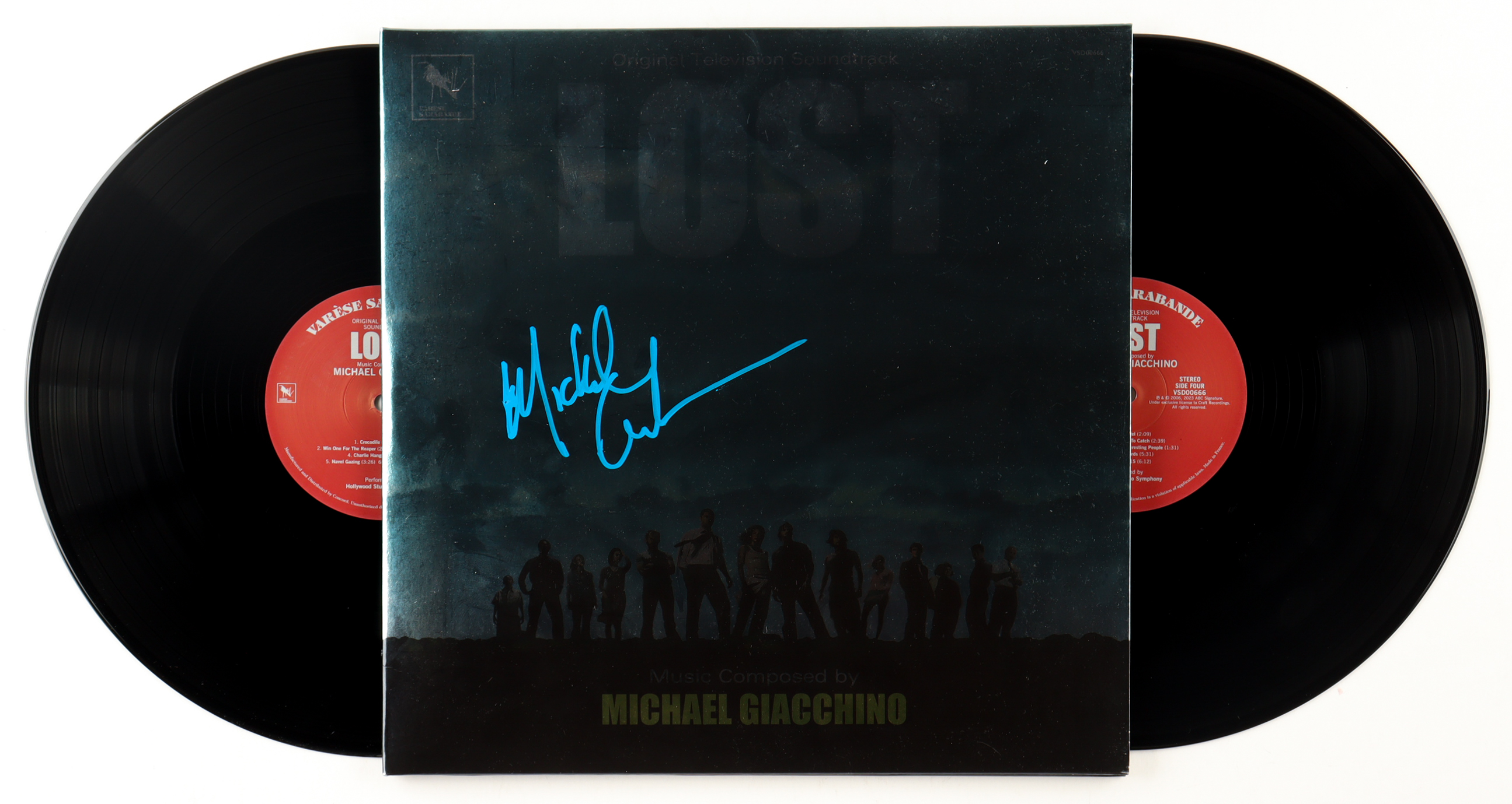 Michael Giacchino Signed "LOST Original Television Soundtrack" Vinyl Record Album (JSA) at PristineAuction.com Michael Giacchino Signed "LOST Original Television Soundtrack" Vinyl Record Album (JSA) at PristineAuction.com