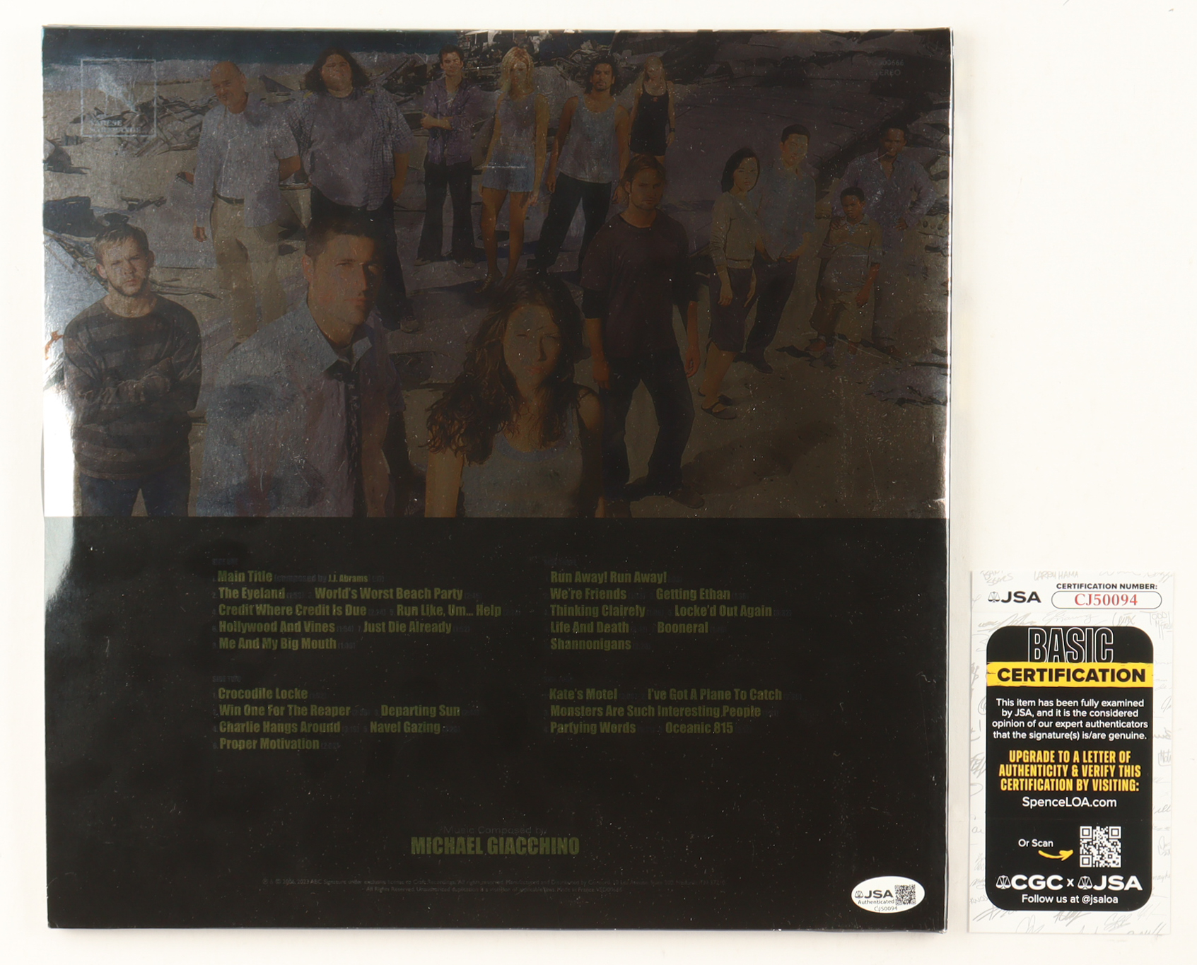 Michael Giacchino Signed "LOST Original Television Soundtrack" Vinyl Record Album (JSA) at PristineAuction.com Michael Giacchino Signed "LOST Original Television Soundtrack" Vinyl Record Album (JSA) at PristineAuction.com