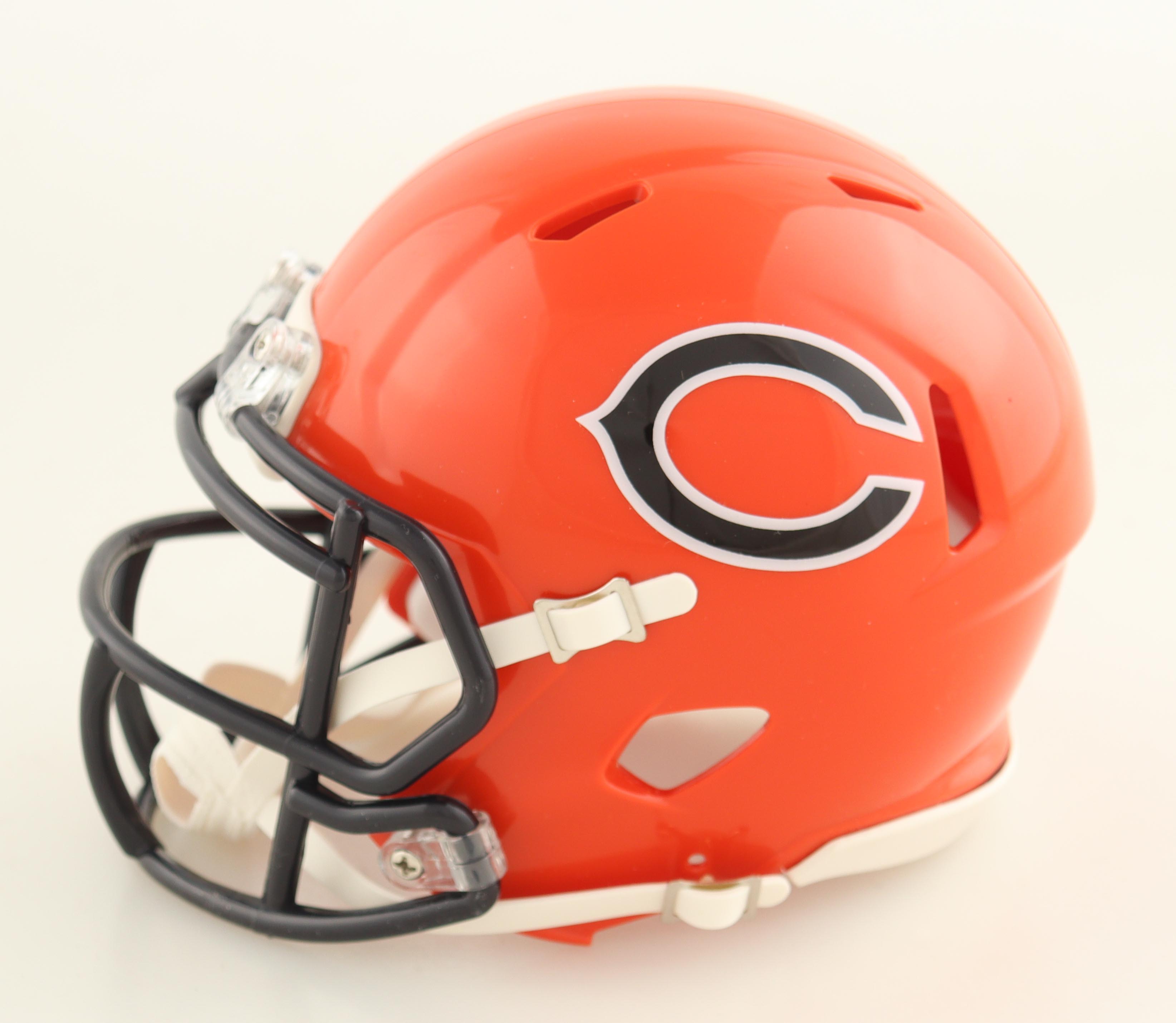 Montez Sweat Signed Bears Orange Alternate Speed Mini Helmet (Beckett) at PristineAuction.com Montez Sweat Signed Bears Orange Alternate Speed Mini Helmet (Beckett) at PristineAuction.com
