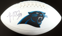 Luke Kuechly Signed Panthers Logo Football (Beckett) at PristineAuction.com