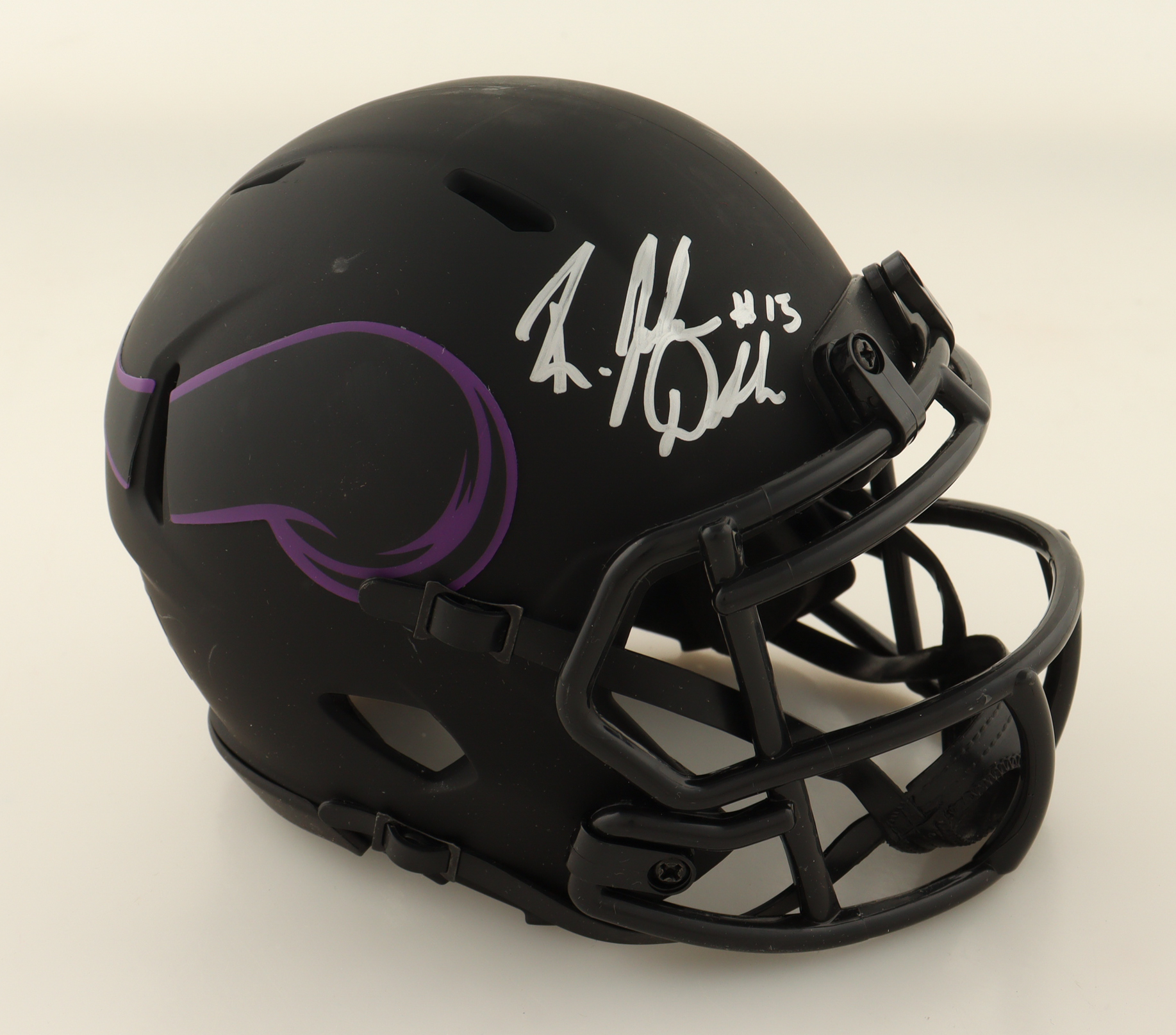 Joshua Dobbs Signed Vikings Eclipse Alternate Speed Mini Helmet (JSA) at PristineAuction.com Joshua Dobbs Signed Vikings Eclipse Alternate Speed Mini Helmet (JSA) at PristineAuction.com