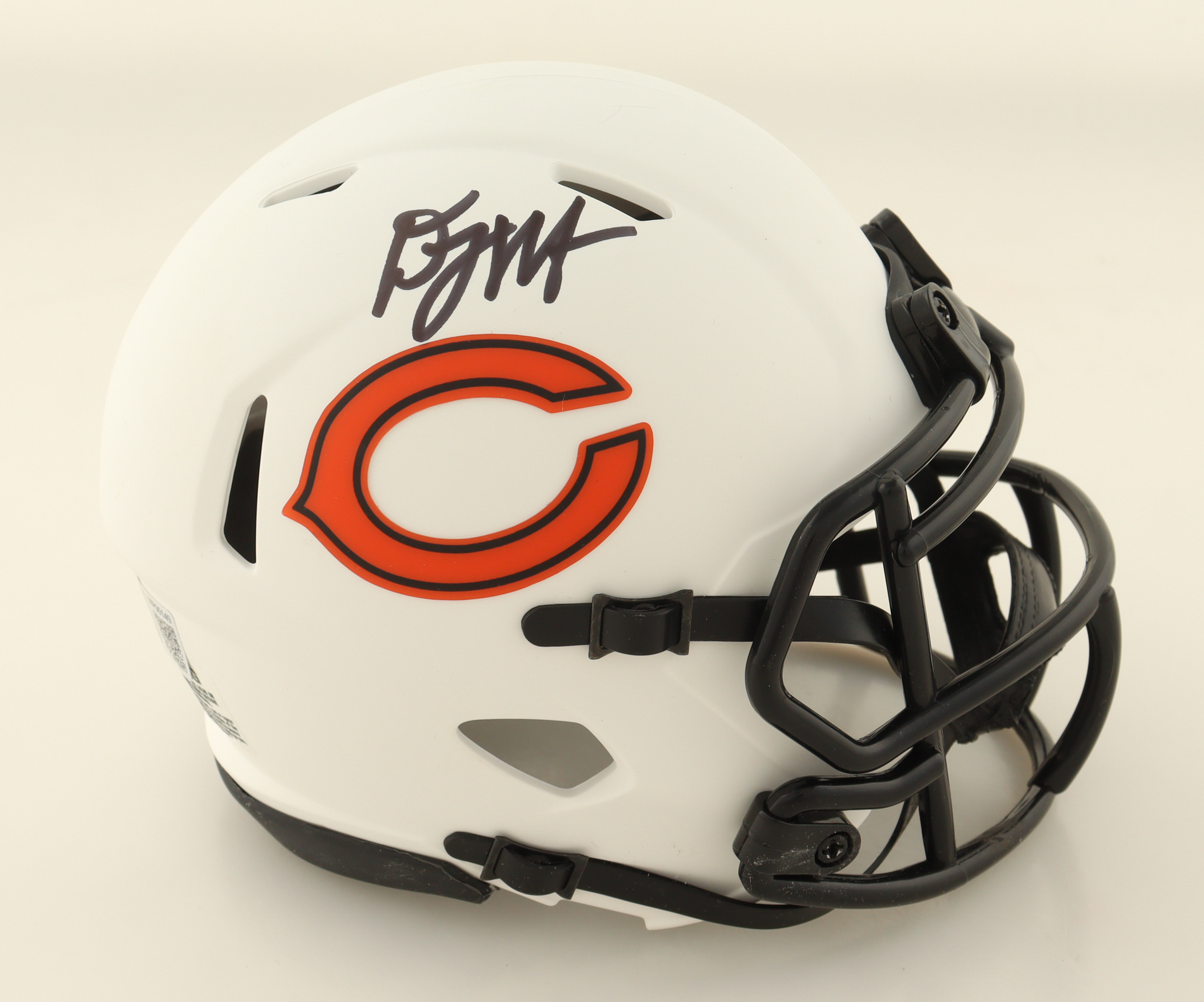 D.J. Moore Signed Bears Lunar Eclipse Alternate Speed Mini Helmet (Beckett) at PristineAuction.com D.J. Moore Signed Bears Lunar Eclipse Alternate Speed Mini Helmet (Beckett) at PristineAuction.com